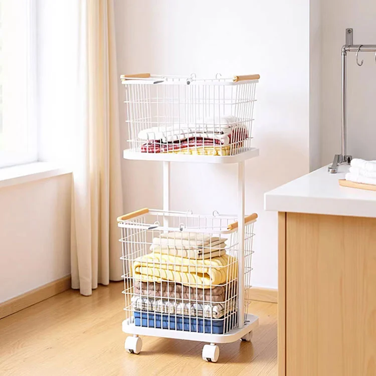 Pourquoi un panier à linge en fer avec roulettes pour salle de bain est-il essentiel pour l'organisation moderne de la maison ?