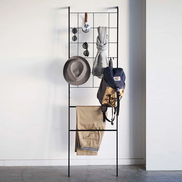 Porte-serviettes en métal pour salle de bain